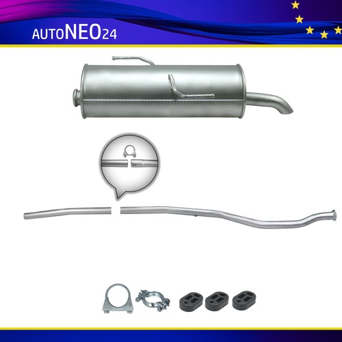 Auspuffanlage für peugeot 206 - peugeot,