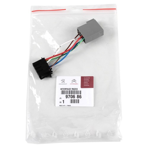 Original peugeot radioadapter - original,