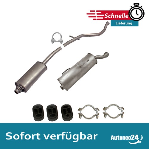 Auspuff für peugeot 206 6 - peugeot, 1.6