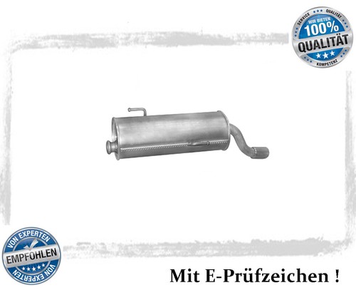 Endschalldämpfer für peugeot - für,