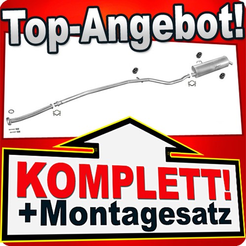 Komplette auspuffanlage für - komplette,